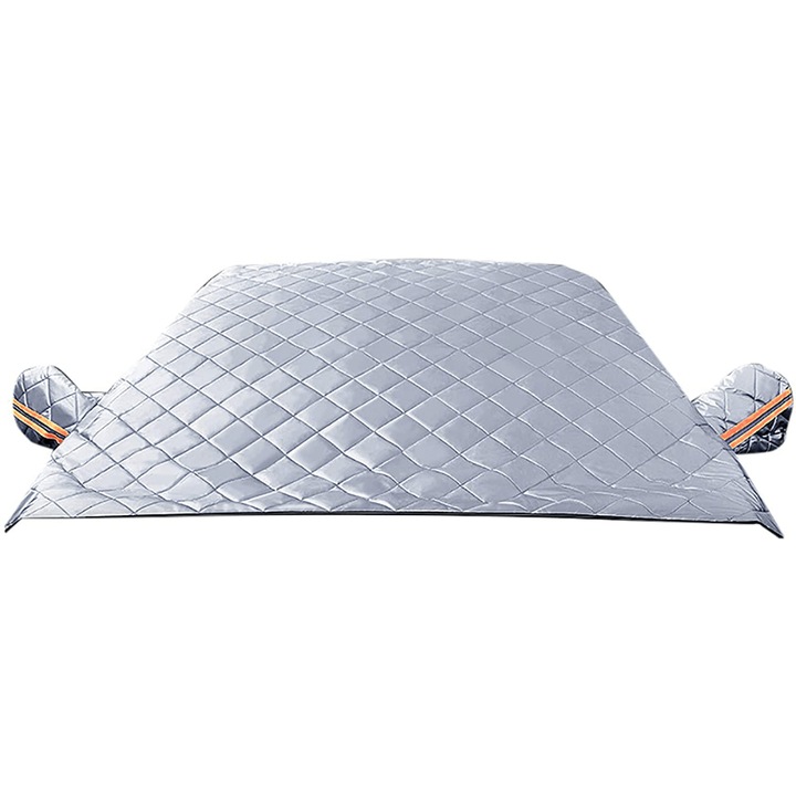 Покривало за предно стъкло на автомобил Rila Crafts, 145 х 115 см, добавка за странични огледала
