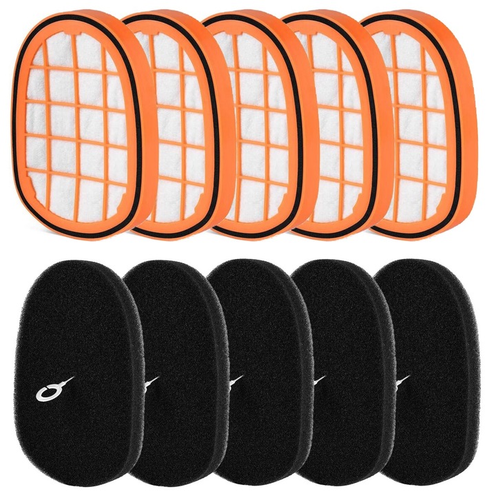 Комплект от 5 миещи се съвместими филтъра за Philips SpeedPro Max Aqua FC5005