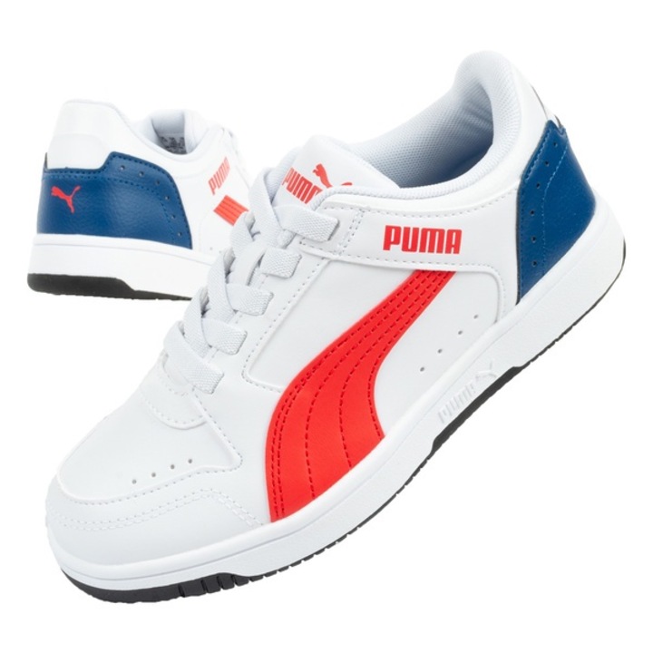 Pantofi sport pentru copii Puma Rebound JOY [381985 09], alb, Alb