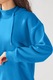 Trening Dama, StreetWear, Hanorac Si Pantaloni De Trening, Croiala Lejera, Talie Inalta, Albastru, M