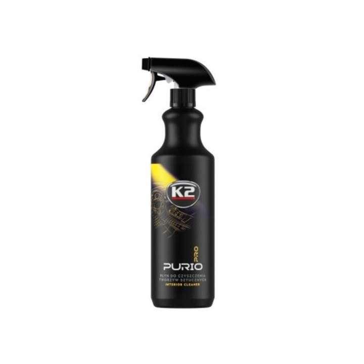 K2 разтвор за почистване на пластмаса, 1L