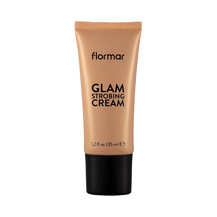 Iluminator Lichid Glam Strobing Flormar 02 Peach, 35 ml