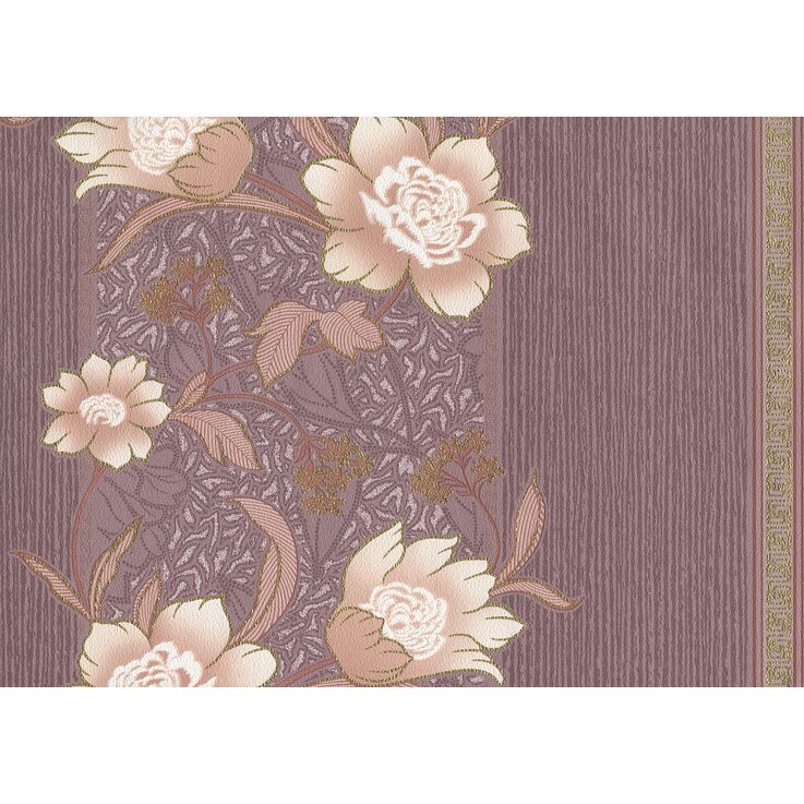 Tapet DEGRETS 027-08 hartie Melania - Versace maro sizes 0.53m x 10.05m = 5.3 mp