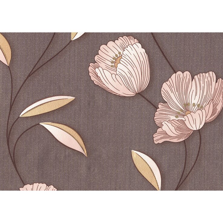 Tapet DEGRETS 031-18 hartie Mira maro sizes 0.53m x 10.05m = 5.3 mp