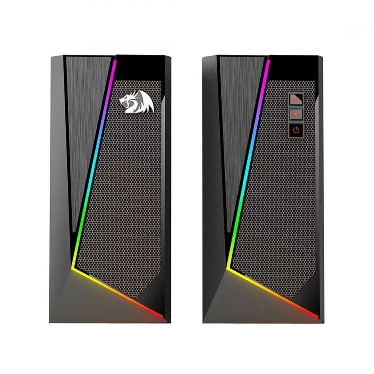 Boxe Redragon Anvil, iluminare RGB, 5W RMS (2.5W x 2), difuzor 2.5 ...