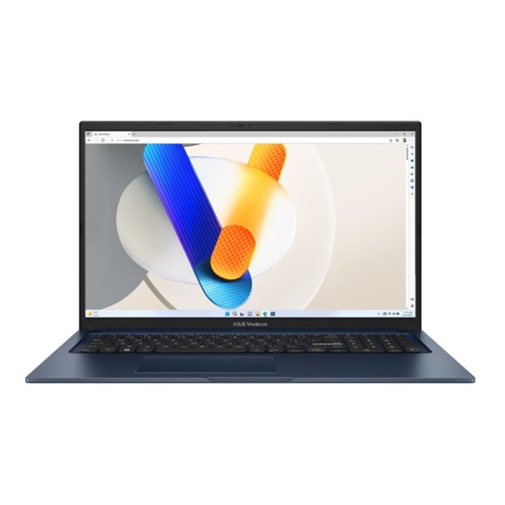 Asus Vivobook X1704ZA-AU355W laptop (17 "3" /Intel Core i3-1215U/Int.VGA/8GB RAM/512GB/Win11) - kék