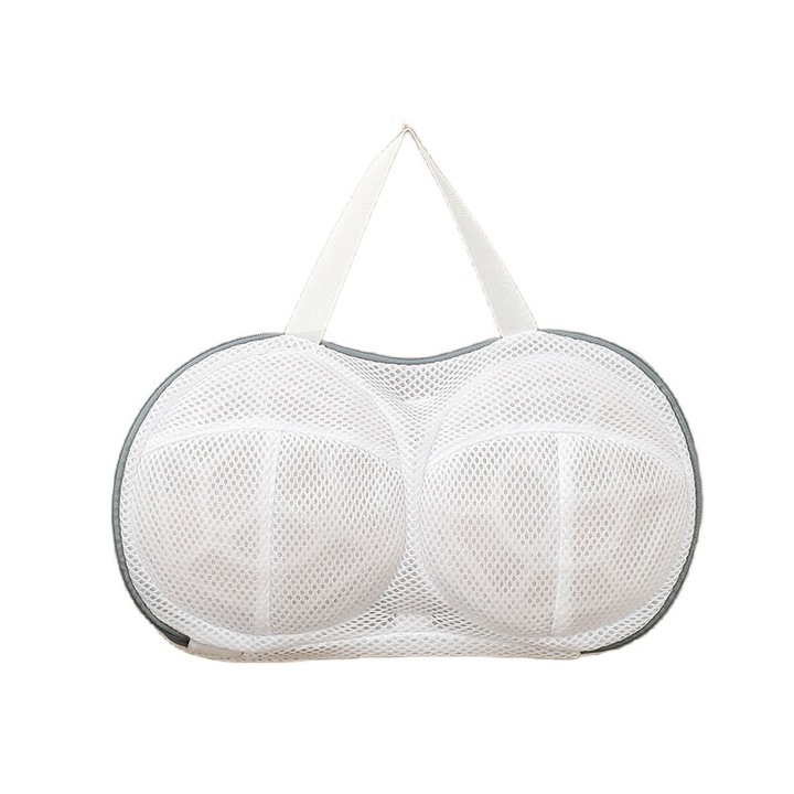 Текстилен калъф за сутиен, защита за деликатно пране, 20х34см