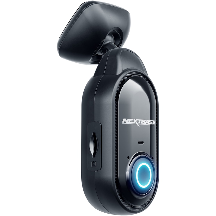 Видеорегистратор Nextbase Piqo 1K (1080p), Wi-Fi и Bluetooth свързаност, USB-C зарядно устройство, Режим Guardian, Режим Witness