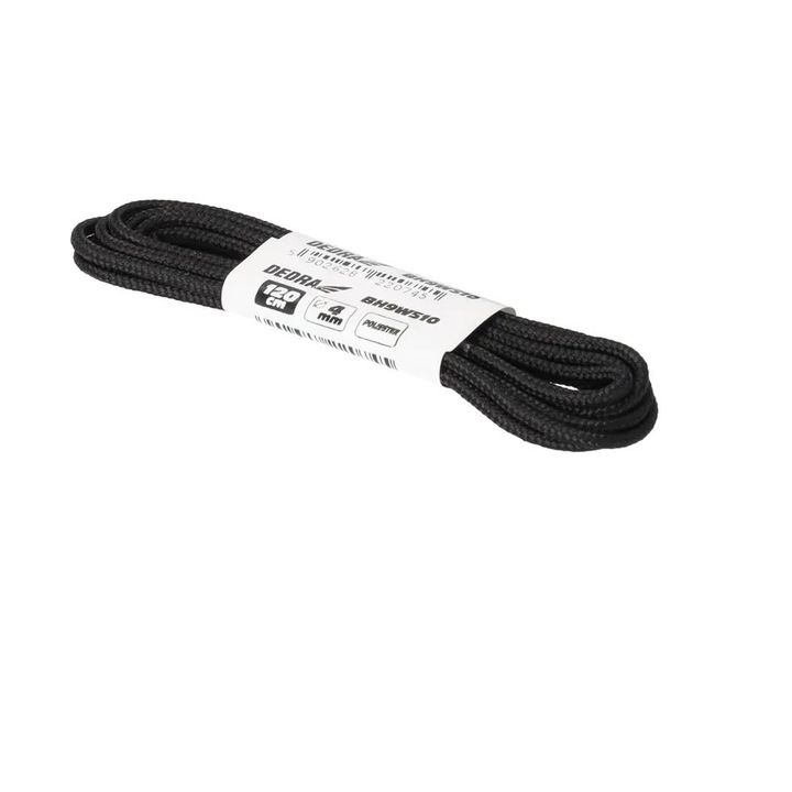 Dedra cipőfűző 120 cm fekete