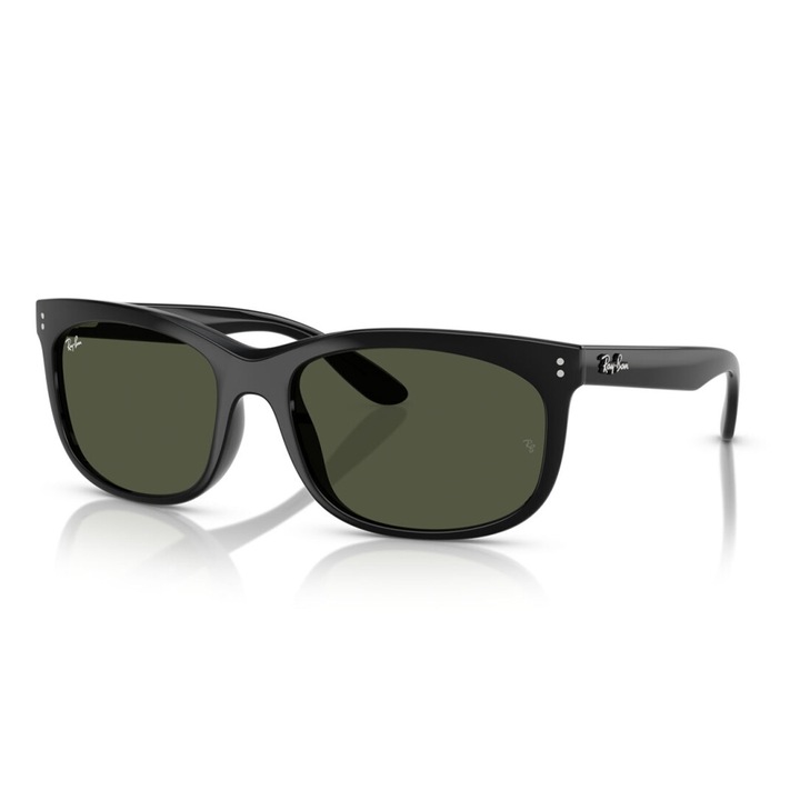 Ochelari de soare Barbati Ray Ban RB2389 901/31, Plastic, Negru, 60 mm