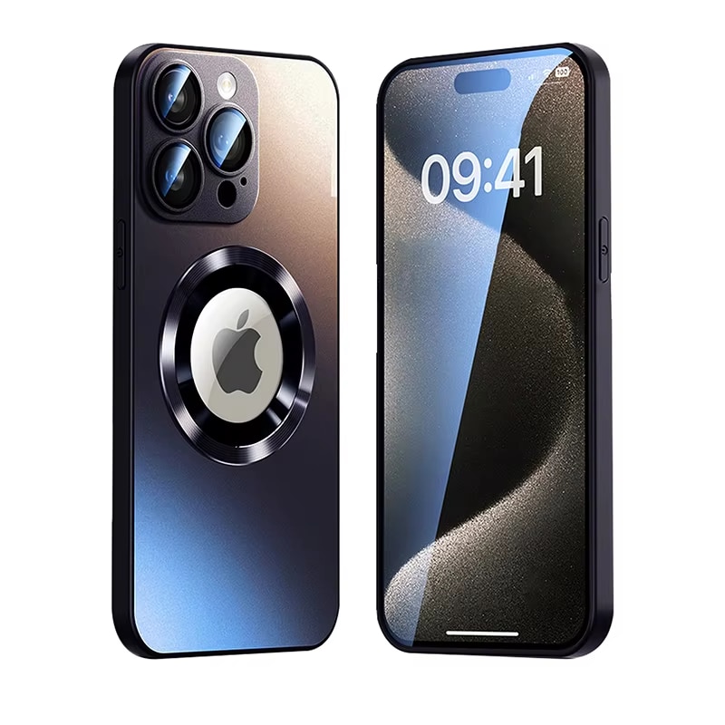 Husa Protectie cu incarcare MagSafe pentru iPhone 14 Pro Max, Slspeed, Protectie completa si design rafinat, materiale premium si rezistenta sporita la socuri, Gri Inchis