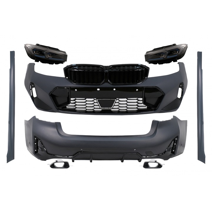 Pachet Exterior compatibil cu BMW Seria 3 G20 2018-2022 Upgrade la LCI Design