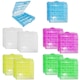 Cutie de depozitare pentru baterii AA/AAA, Rqiurpn, Set 10 bucati, Polipropilena, 6.7x6x1.8cm, Multicolor