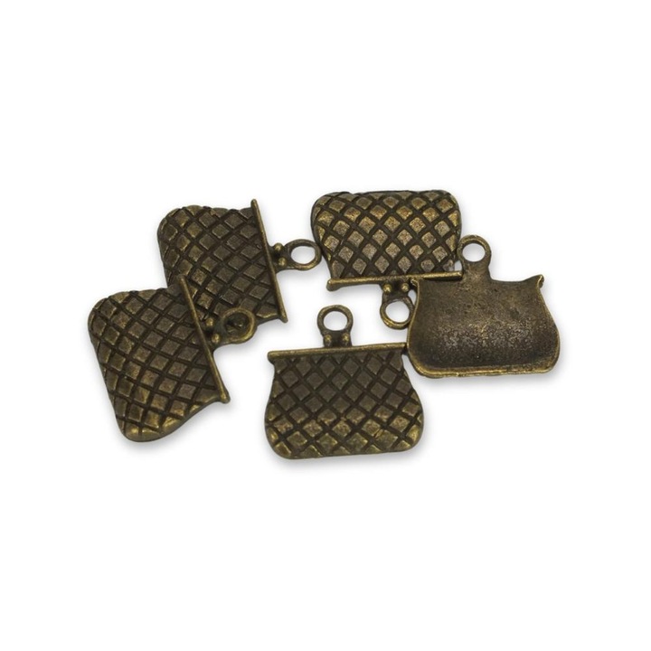 Accesoriu decorativ, Pandantiv - Geanta 5buc/pachet