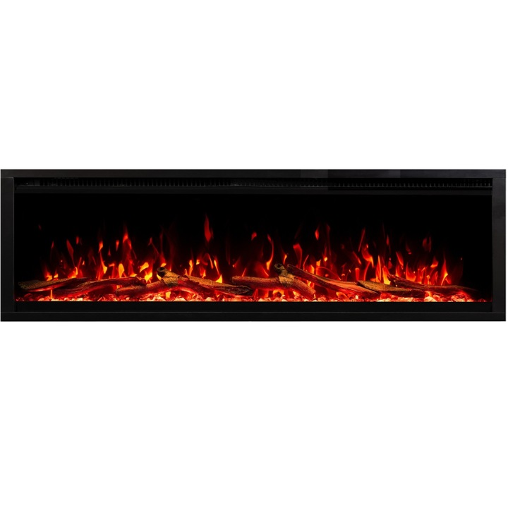 Semineu electric 3D Aflamo Royal 180 PRO, sunet incorporat, Smart APP + telecomanda