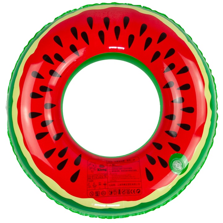 Colac de inot, model pepene, 49cm, unisex, PVC