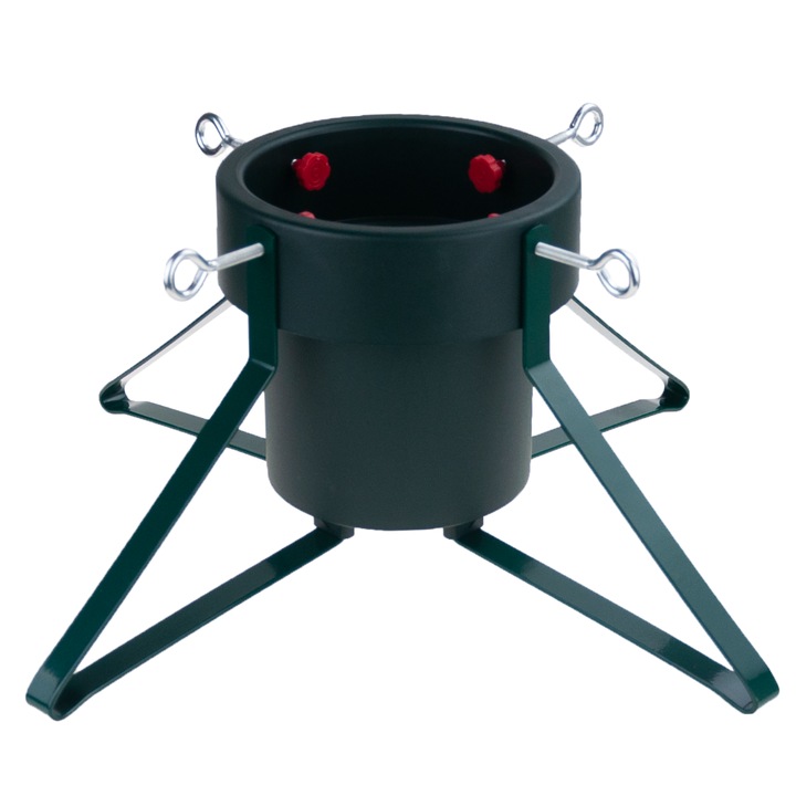 Suport brad, verde, 19cm inaltime, 2l capacitate apa, pentru brad de maxim 2,1m