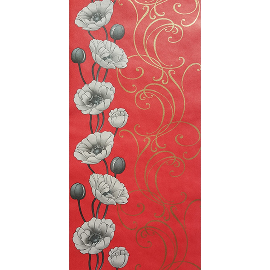 Tapet DEGRETS 049-10 hartie Hilda rosu sizes 0.53m x 10.05m = 5.3 mp