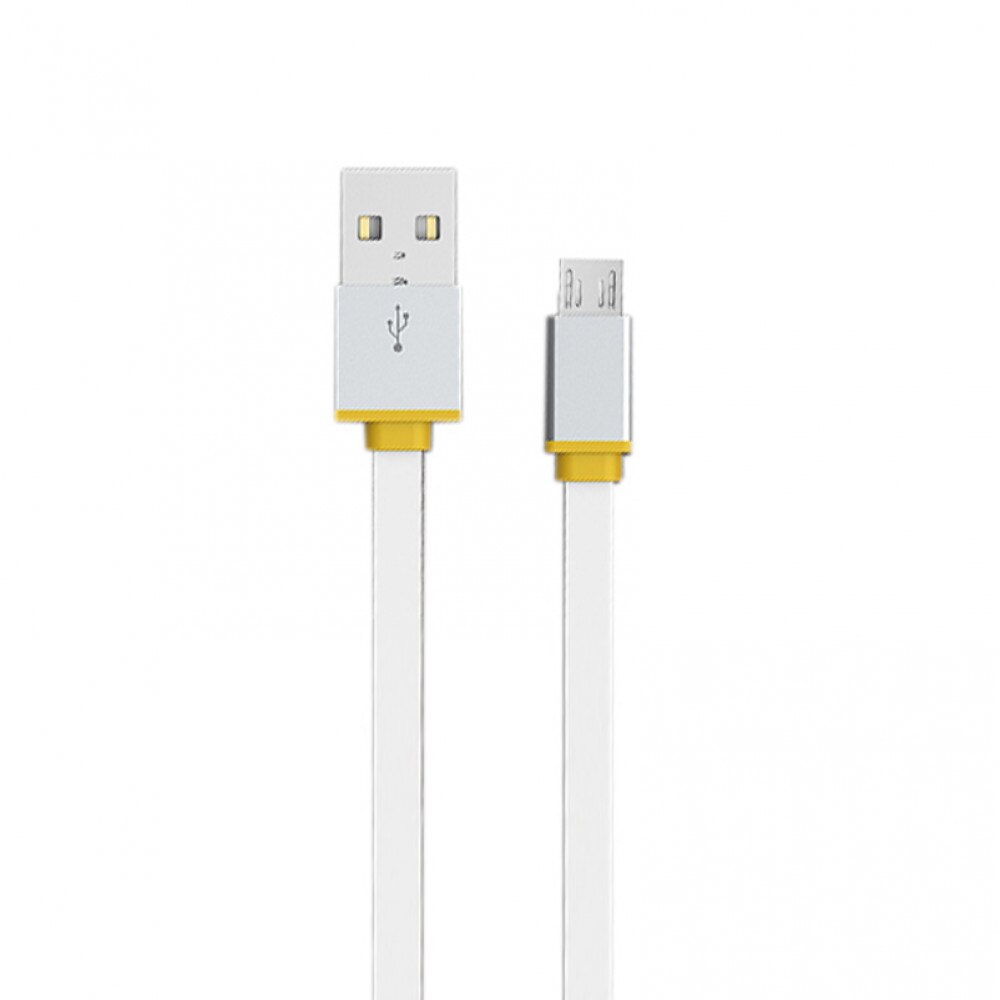 Cablu de Date FAST EMY MY-444 (14455) 1m, Micro USB Alb Blister