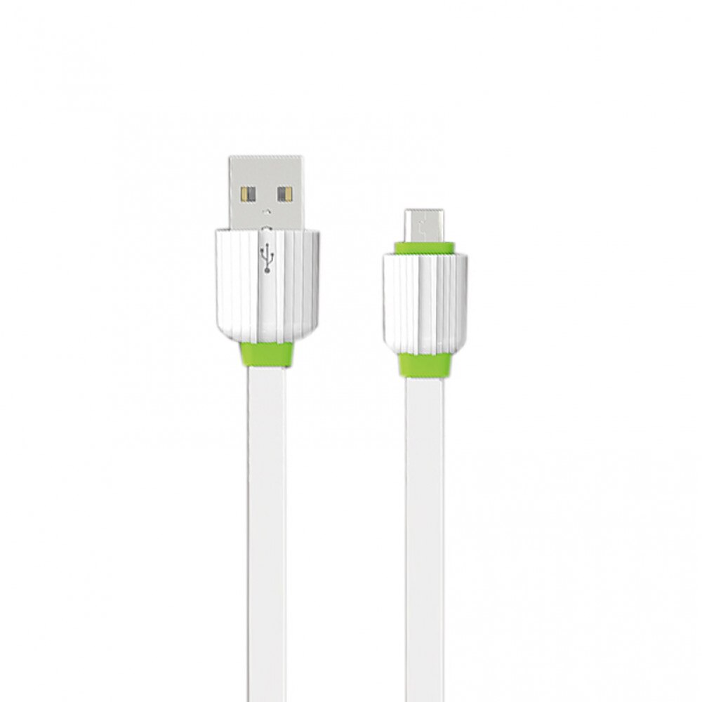 Cablu de Date FAST EMY MY-443 (14453) 1m, Micro USB Alb Blister