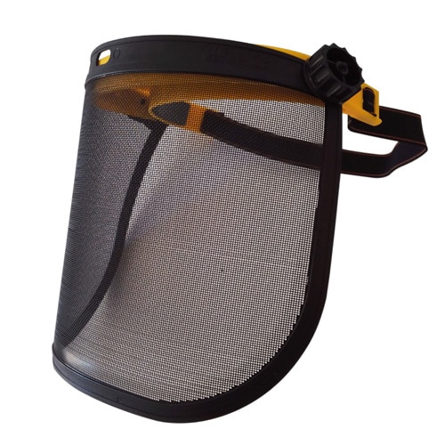 Viziera de protectie cu plasa, reglabila