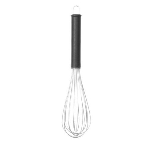 Tel bucatarie tip French, Hendi, cu 8 fire rigide din inox grosime 2 mm, maner polipropilena, lungime 35 cm