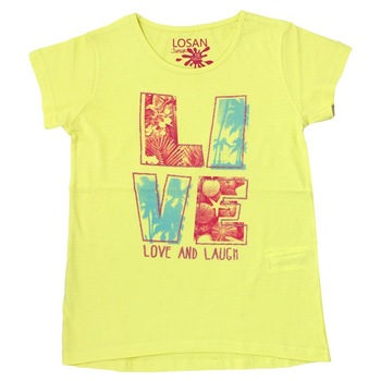 Tricou fete Losan galben, varsta 14 ani Tricou fete Losan galben, varsta 14 ani