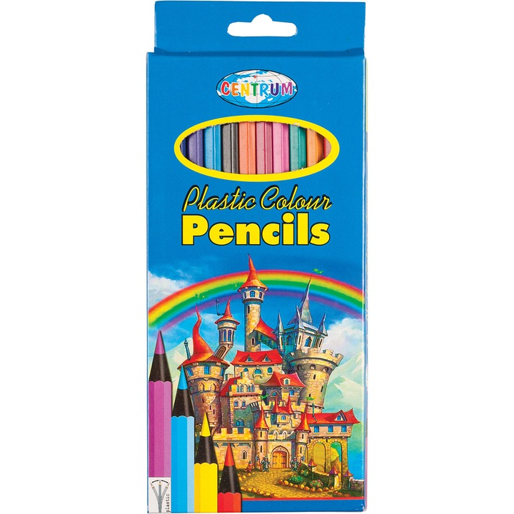 Цветни моливи Centrum Castle 12 цвята