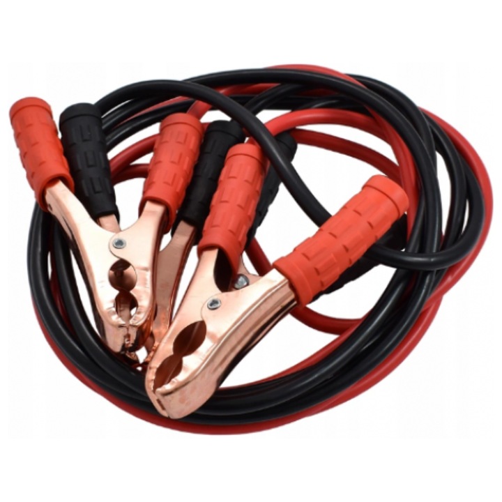 Cabluri de pornire auto 400A, 2x2 metri, 12/24V