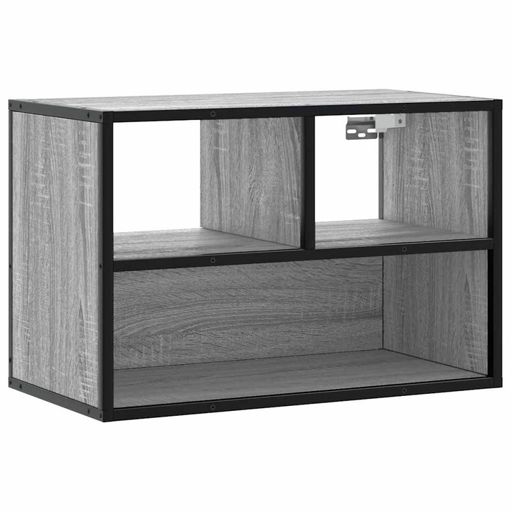 VidaXL szürke sonoma színű szerelt fa TV-szekrény 60 x 31 x 39, 5 cm 10.7 kg