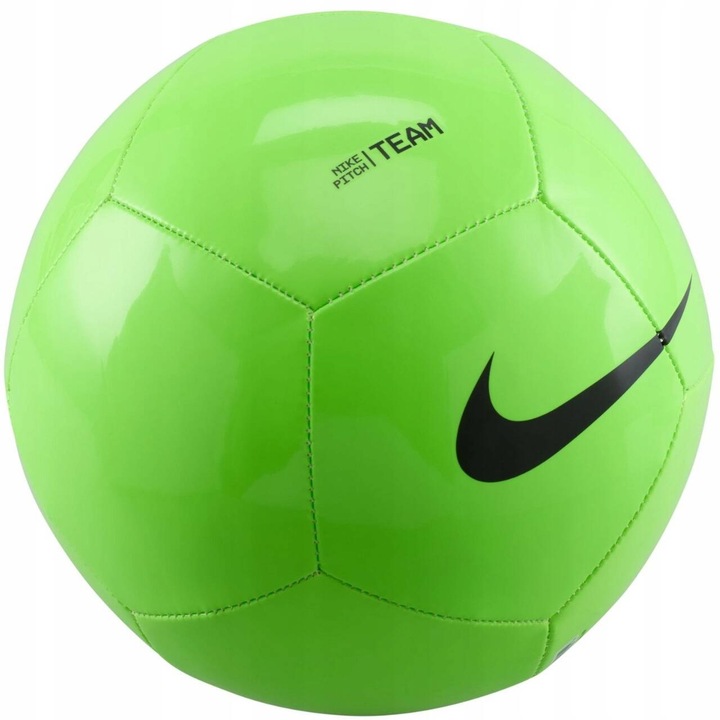 Minge fotbal Nike Pitch Team, verde, Marimea 5