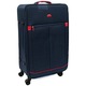 Troler expandabil Lamonza Dortmund, impermeabil, 80cm, 3.4kg, albastru