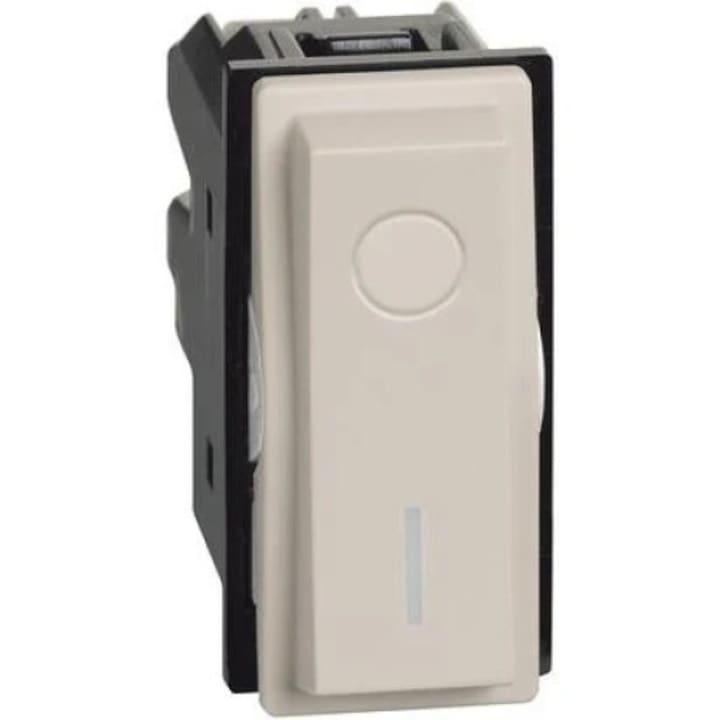 Kapcsoló 2P 16AX, BTicino, Living Now, világító