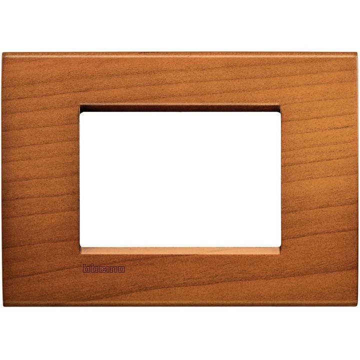3 modulos panel, BTicino, Cirs, 86 x 120 mm, Barna
