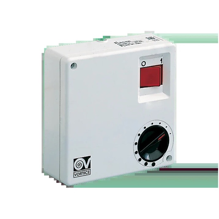 Regulator electronic pentru ventilatoare Vortice, alb, 220-240V, 1.5A