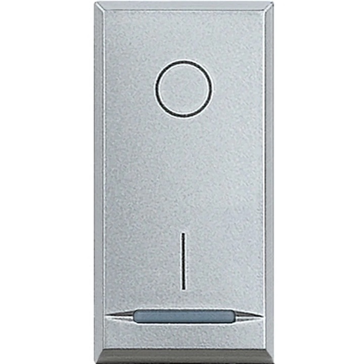 Bticino Axolute bipoláris kapcsoló, szürke, 0/1