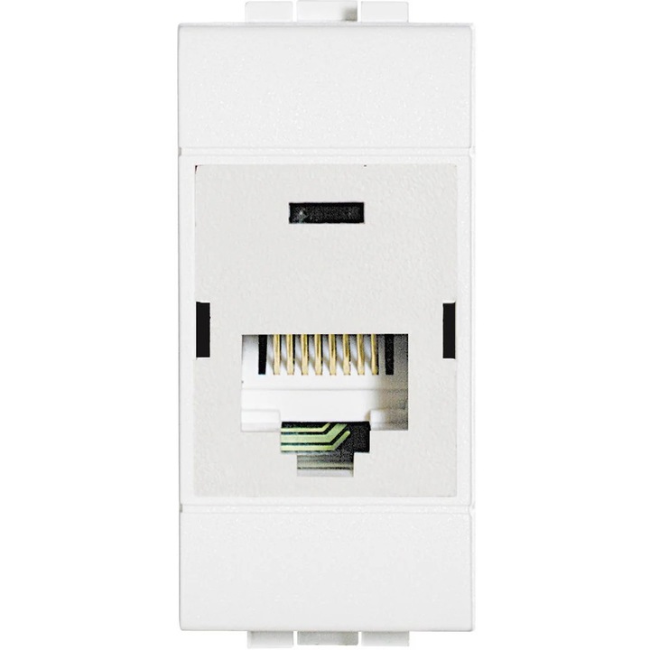 Priza date RJ45 UTP categoria 5e Bticino LivingLight, alb, set