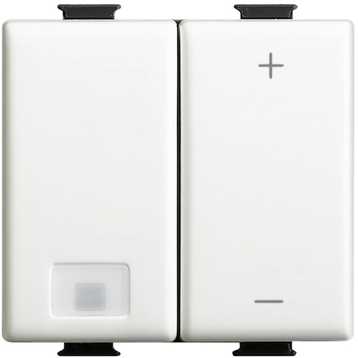 Универсален димер BTicino Matix 3-400W, 2 модула, бял