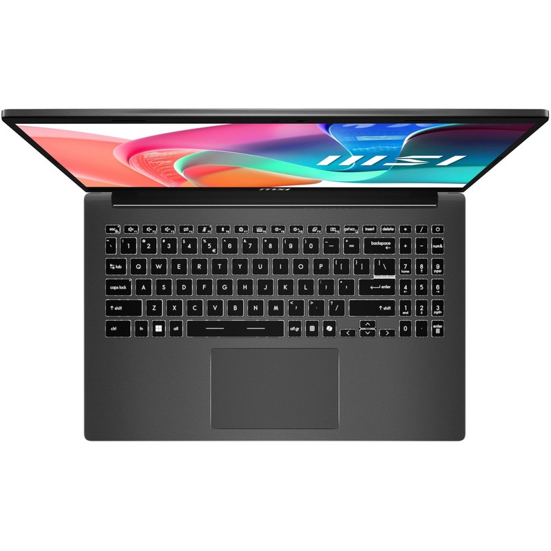 Laptop MSI Modern 15 F13MG cu procesor Intel® Core™ i5-1334U pana la 4.6GHz, 15.6'', IPS, Full HD, 8GB DDR4 RAM, 512GB SSD, Intel® Iris® Xe Graphics, No OS, Platinum Gray