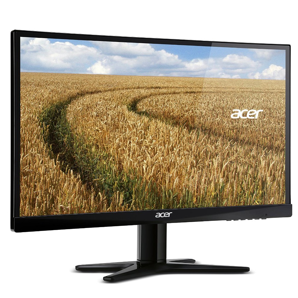 Монитор LED IPS Acer 24", Wide, Full HD, HDMI, VGA, DVI, Черен ...