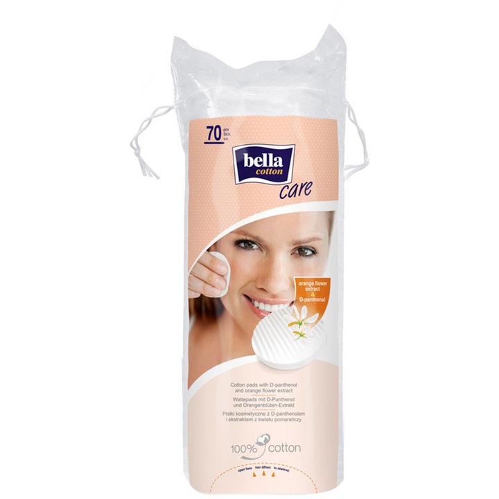 Dischete demachiante Bella Flori de portocala, 70 buc