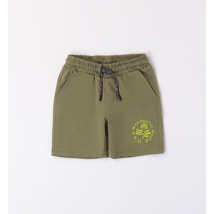 Sima bermuda fűzős fiúknak, I Do, 4.8697, Khaki