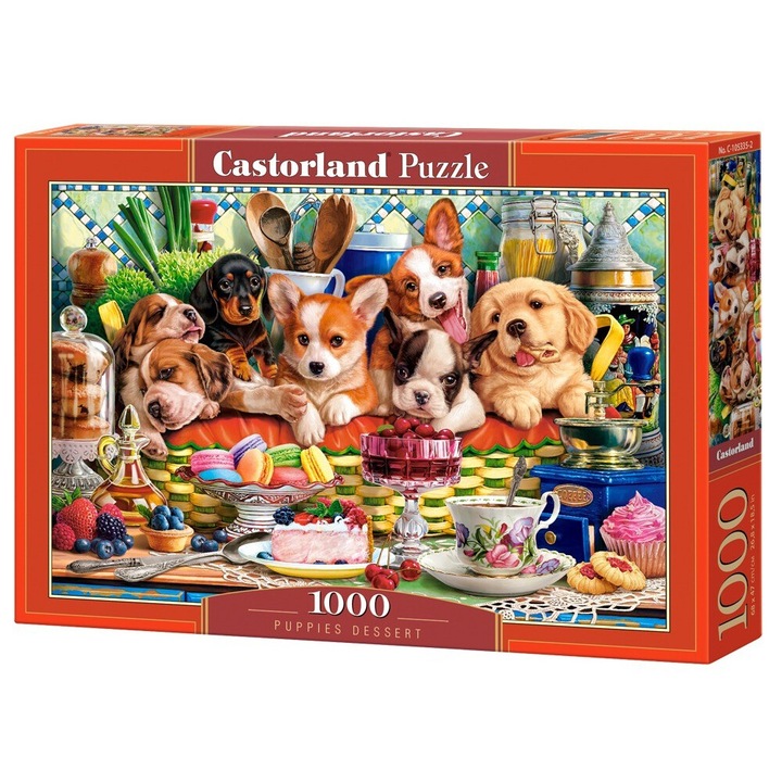 Puzzle 1000 de catelusi Desert C-105335-2