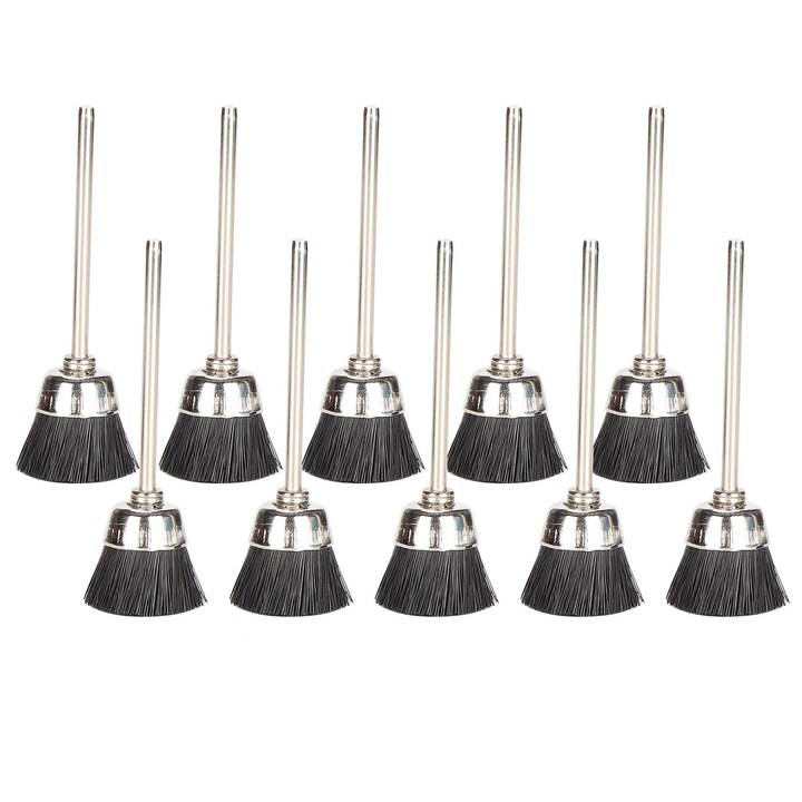 Polírozó kerékkészlet 10 db. Forgó csiszolószerszám arany ékszer fejfelszerelés