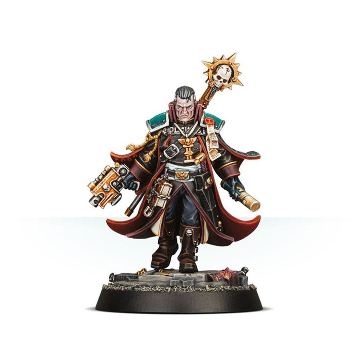 Warhammer 40000 játékkiegészítő, Eisenhorn Imperial Agents, játékműhely, 10 darab, szürke