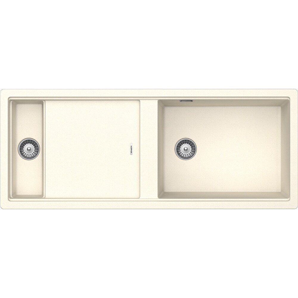 Chiuveta granit Schock Prepstation D-150 Magnolia 1140 x 460 mm, adancime cuva 231 mm, montare pe blat