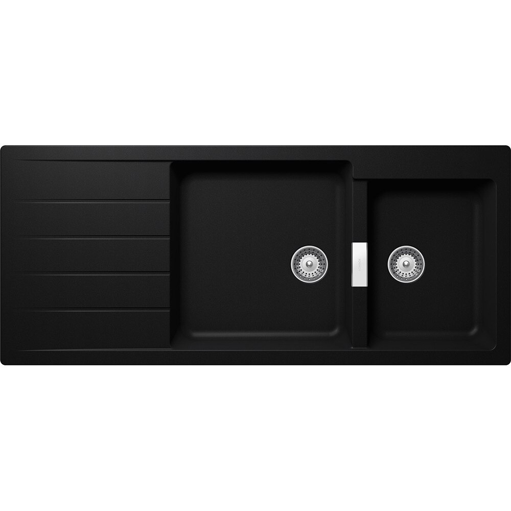 Chiuveta granit Schock Signus D-175 Puro Cristadur 1160 x 500 mm, adancime cuve 210 mm, montare pe blat