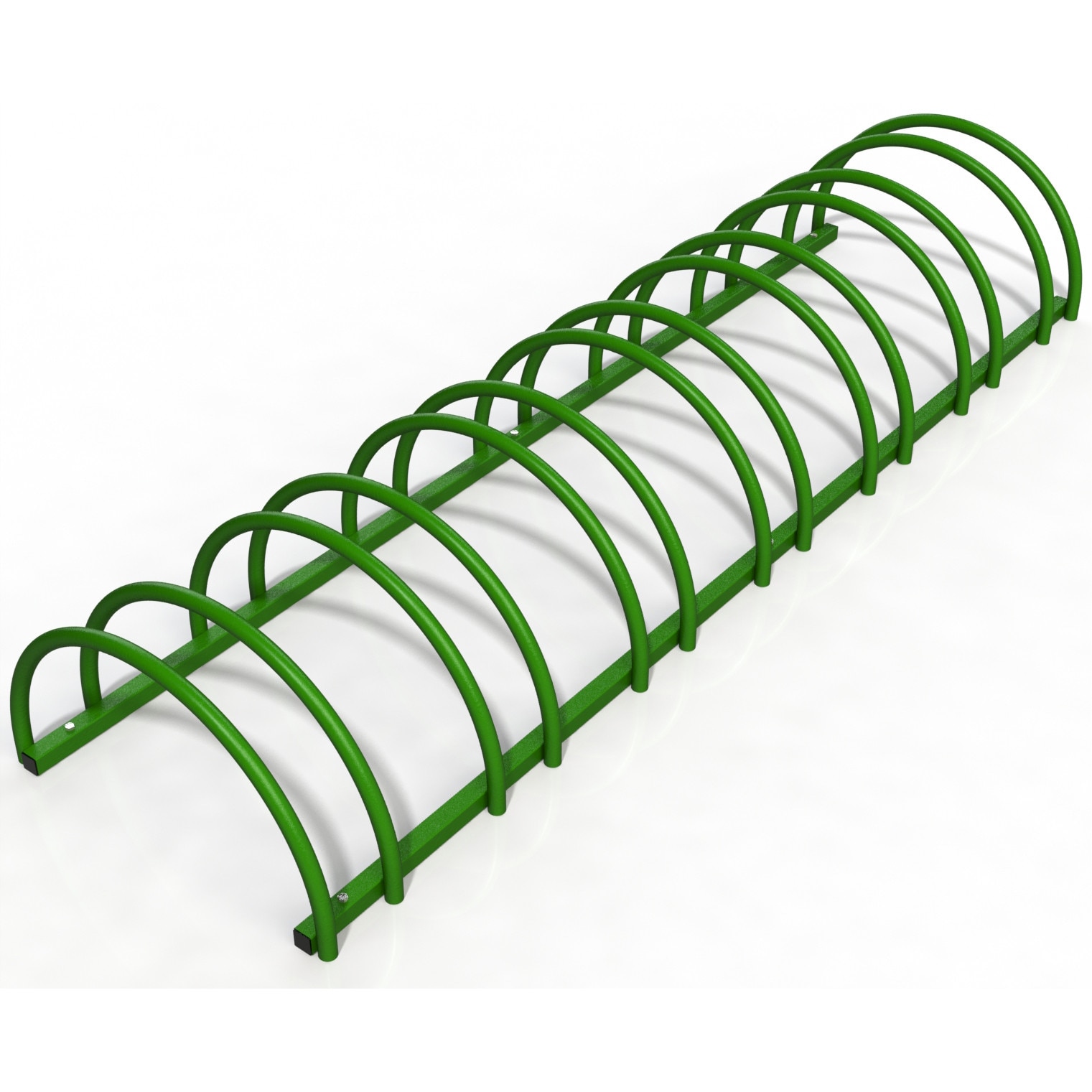 Suport stradal bicicleta cu 7 sloturi -model 0022-7 Verde padure