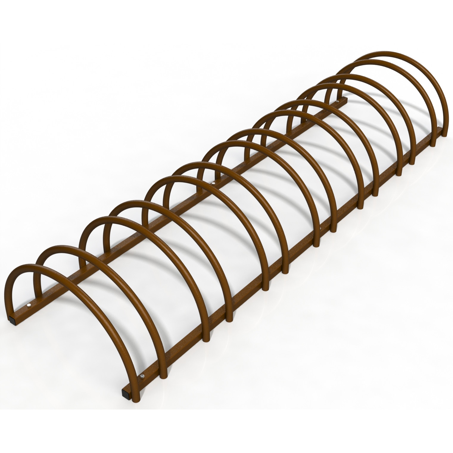 Suport stradal bicicleta cu 7 sloturi -model 0022-7 Maro