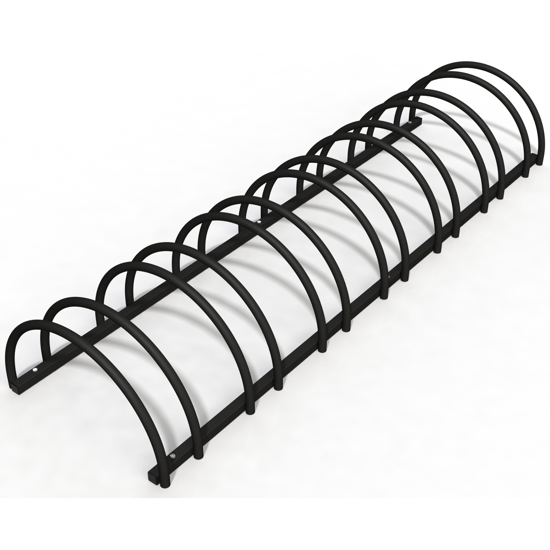 Suport stradal bicicleta cu 7 sloturi -model 0022-7 Negru